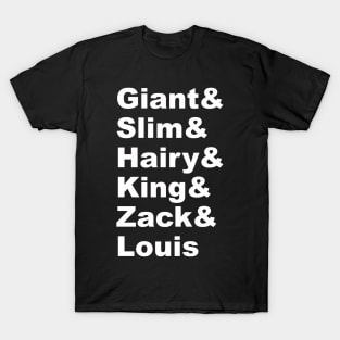 Harlem Heroes Names - The Classic Lineup T-Shirt